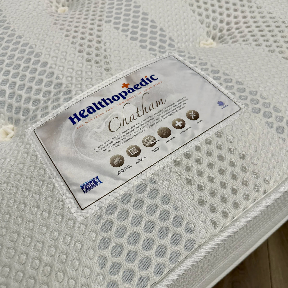 Healthopaedic Chatham 1000 Pocket Mattress