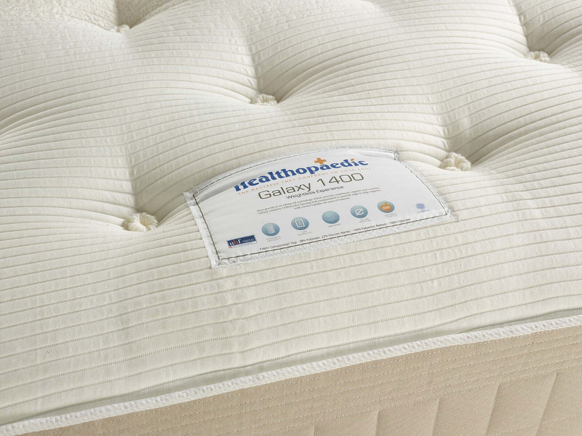 Healthopaedic Galaxy 1400 Zero Gravity Pocket Mattress