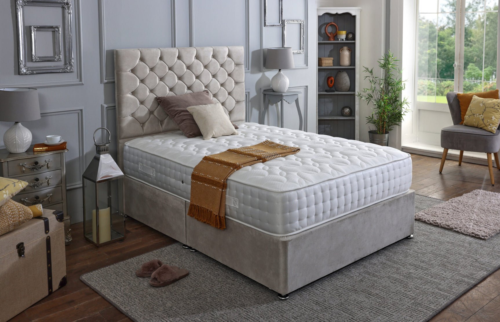 Posture Flex Ultra Gravity Gel infused Pocket 2000 Encapsulated Mattress