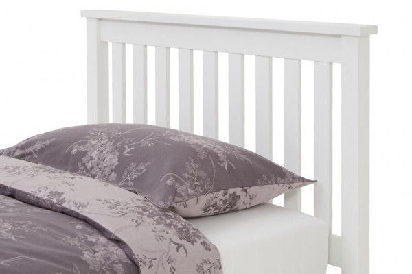 Serene Heather Shaker Guest Bed LFE (Opal White) Wooden Bed