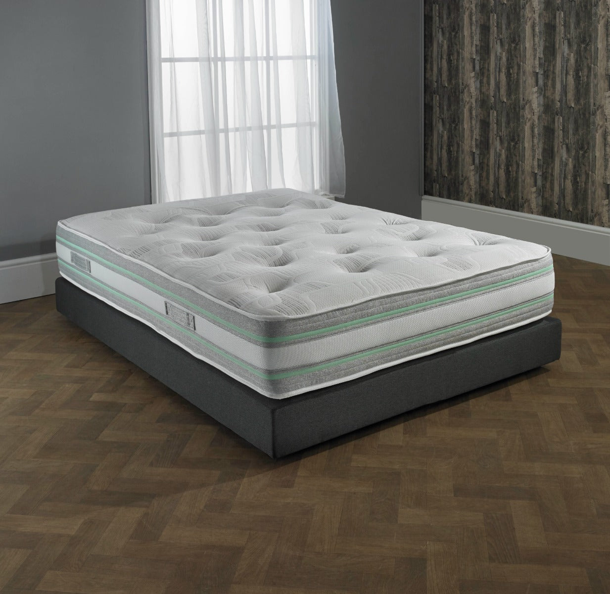 Komfiline Premium Hybrid EcoLatex 1000 Pocket Sprung Mattress