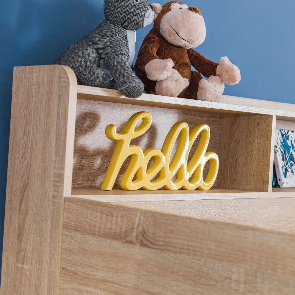 Orion Wooden Storage Bunk Bed Frame Sonoma