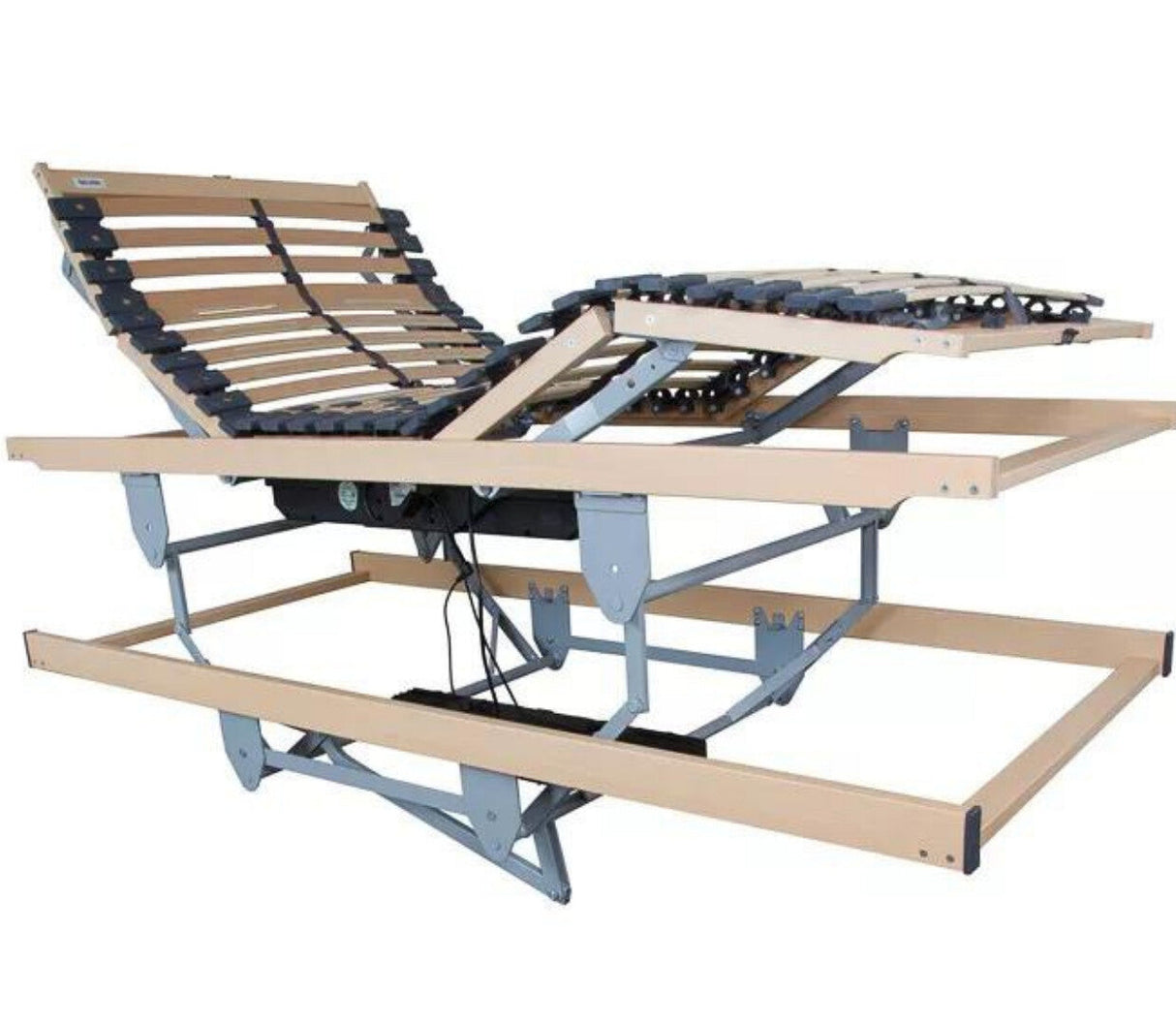 Nova Pocket 1000 Adjustable Divan Bed – Left Storage