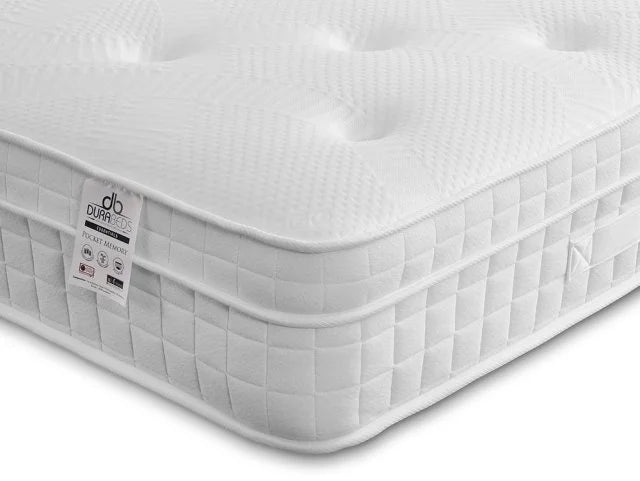 Dura Beds Essentials Bamboo 1000 Pocket Memory Mattress