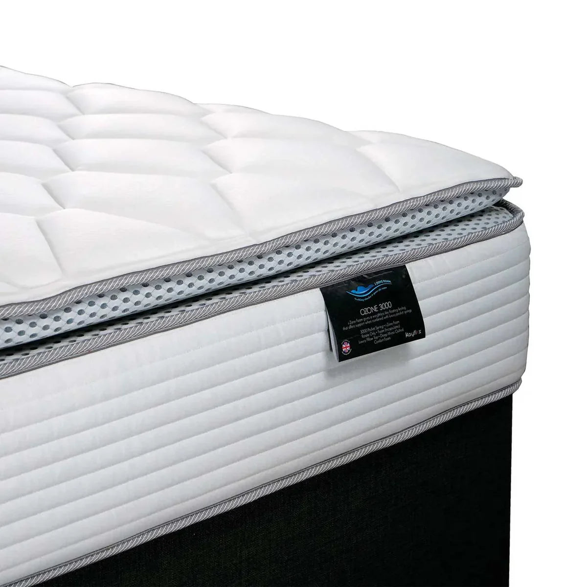 5ft Kayflex O-Zone 3000 Pocket Pillowtop Mattress