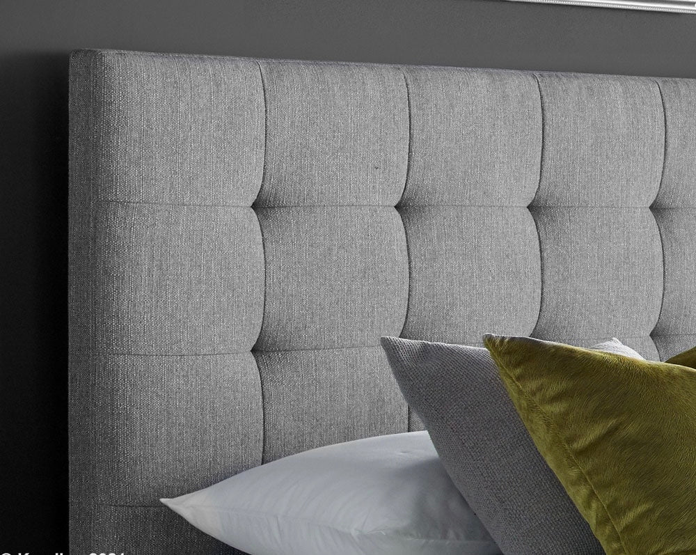 Barnard TV + Ottoman Storage Bed in Artemis Grey
