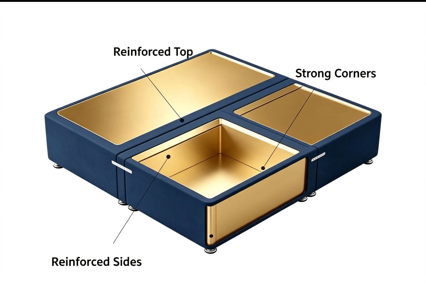 Romantica Deluxe Reinforced Divan Base