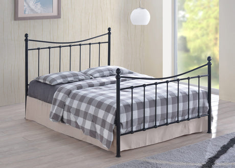 Elegant Alderley Black Metal Bed Frame - Luxury Redefined