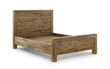 Hoxton Solid Acacia Wooden Shaker Bedstead (Rustic Oak)