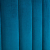Langham Scalloped Ottoman Storage Fabric Bed