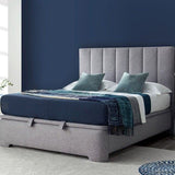 Medburn Ottoman Bed Grey