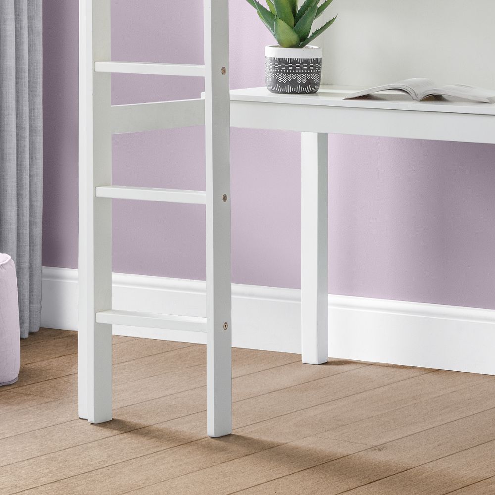Titan High Sleeper Wooden Bunk (White)