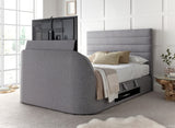 Premium Grey Ottoman Bed | Appleby TV Bed Solutions